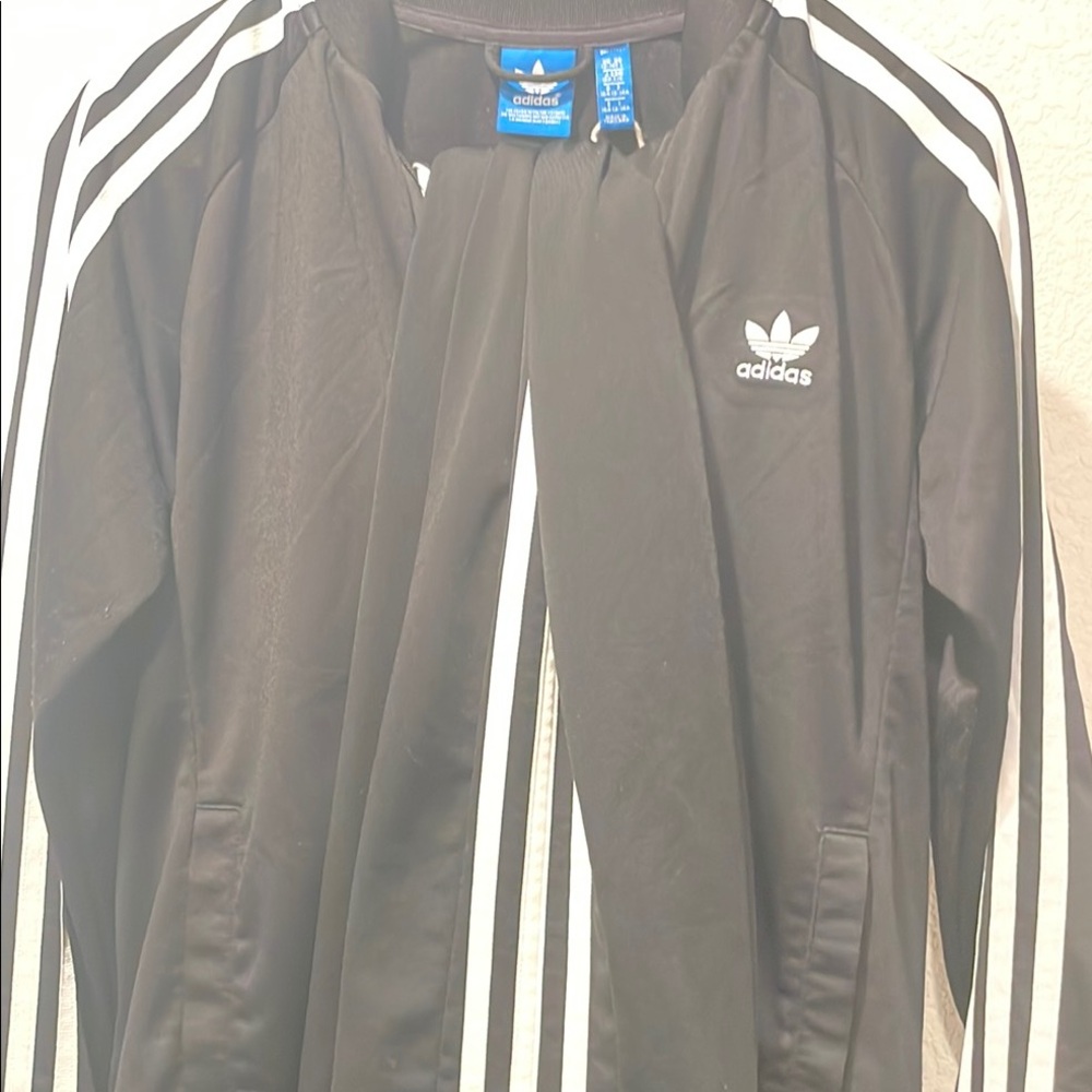 Adidas Black Track Jacket